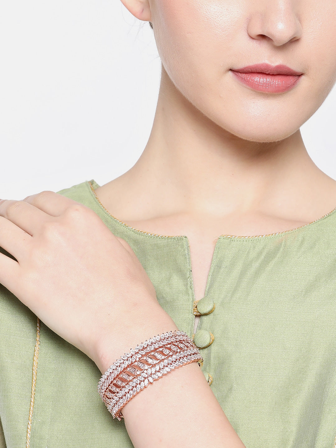 Women Rose Gold Bracelet