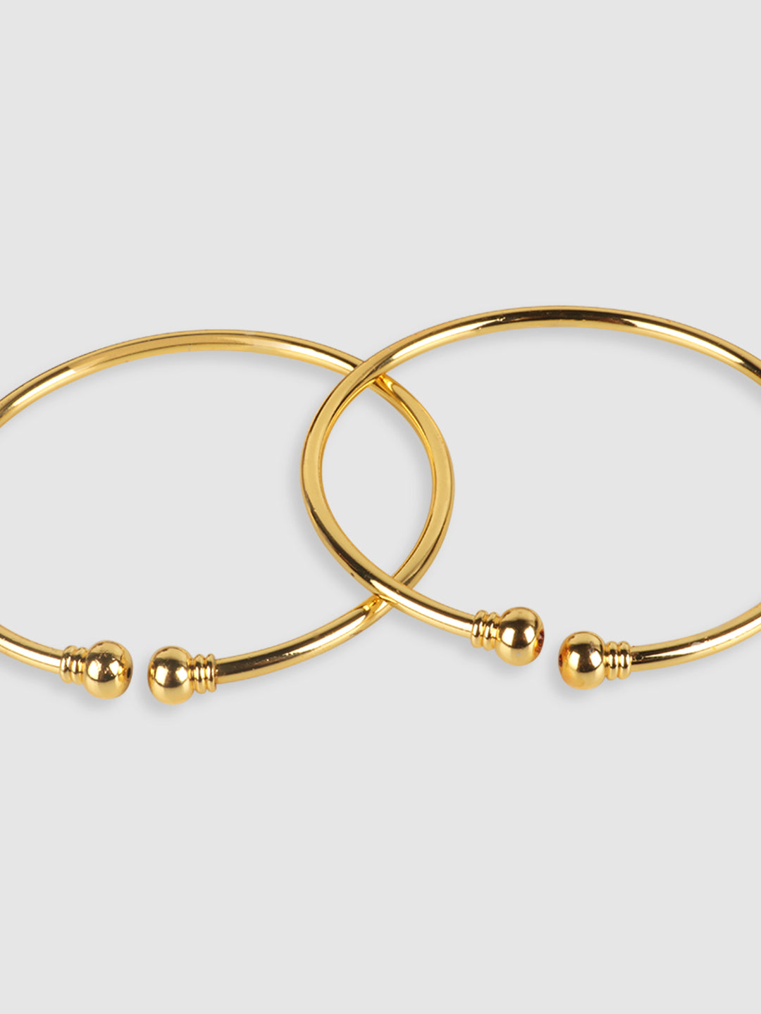 Women Gold-Toned Gold-Plated Cuff Bracelet