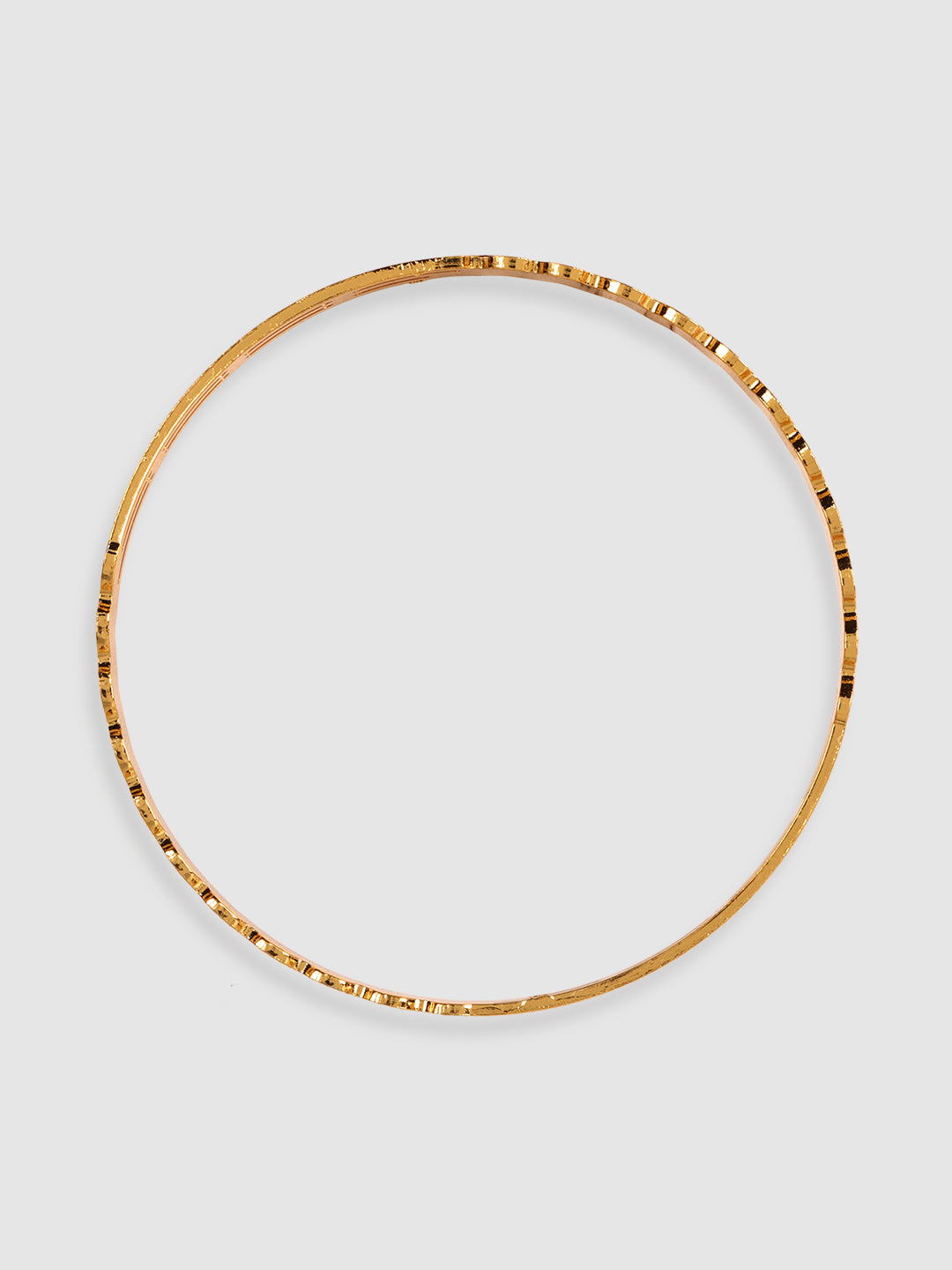 Set Of 2 24K Gold-Plated Handcrafted Bangles