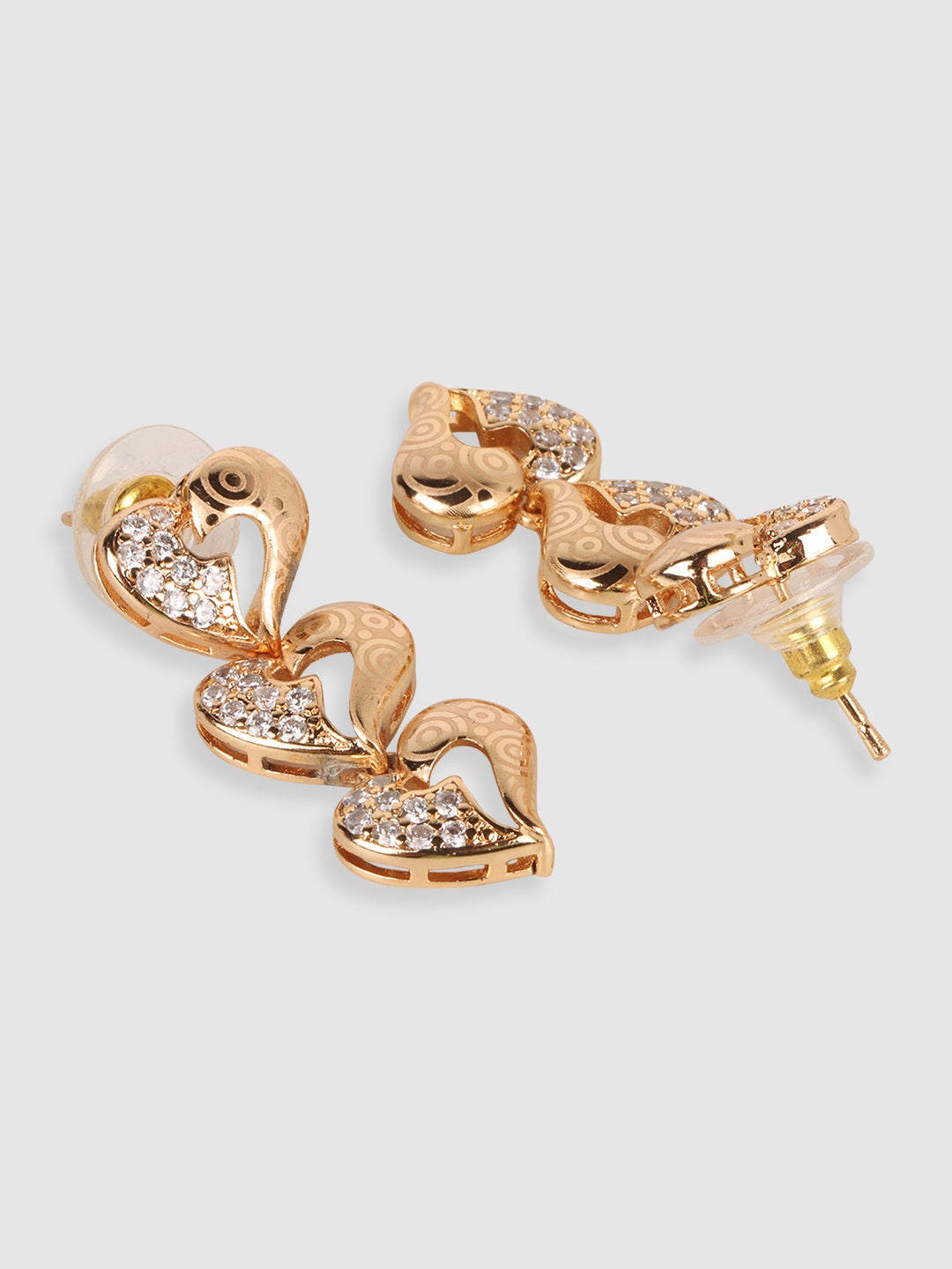 Women Gold-Plated AD-Studded Jewellery Set