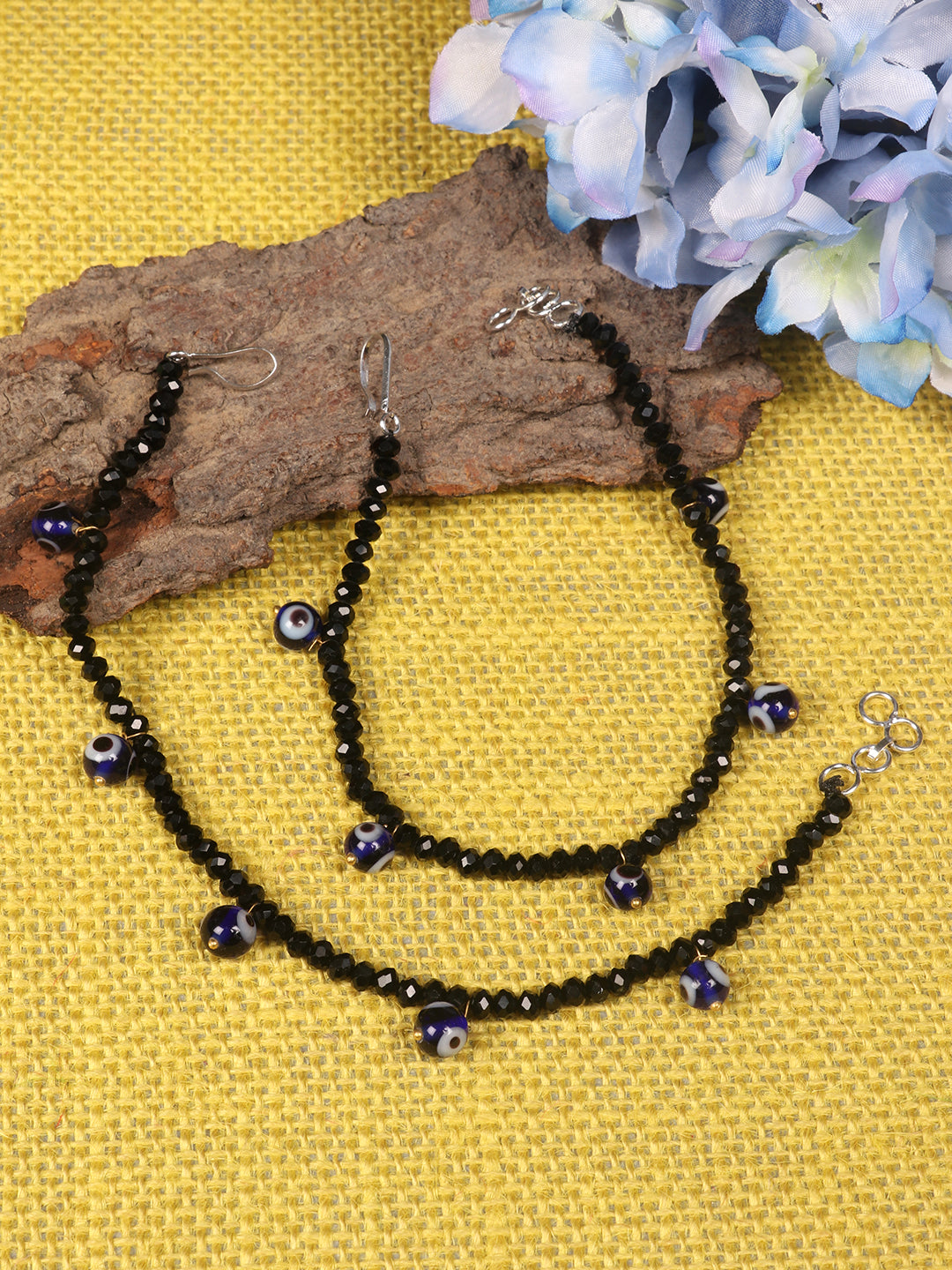 Black Exclusive Designer Partywear Anklet