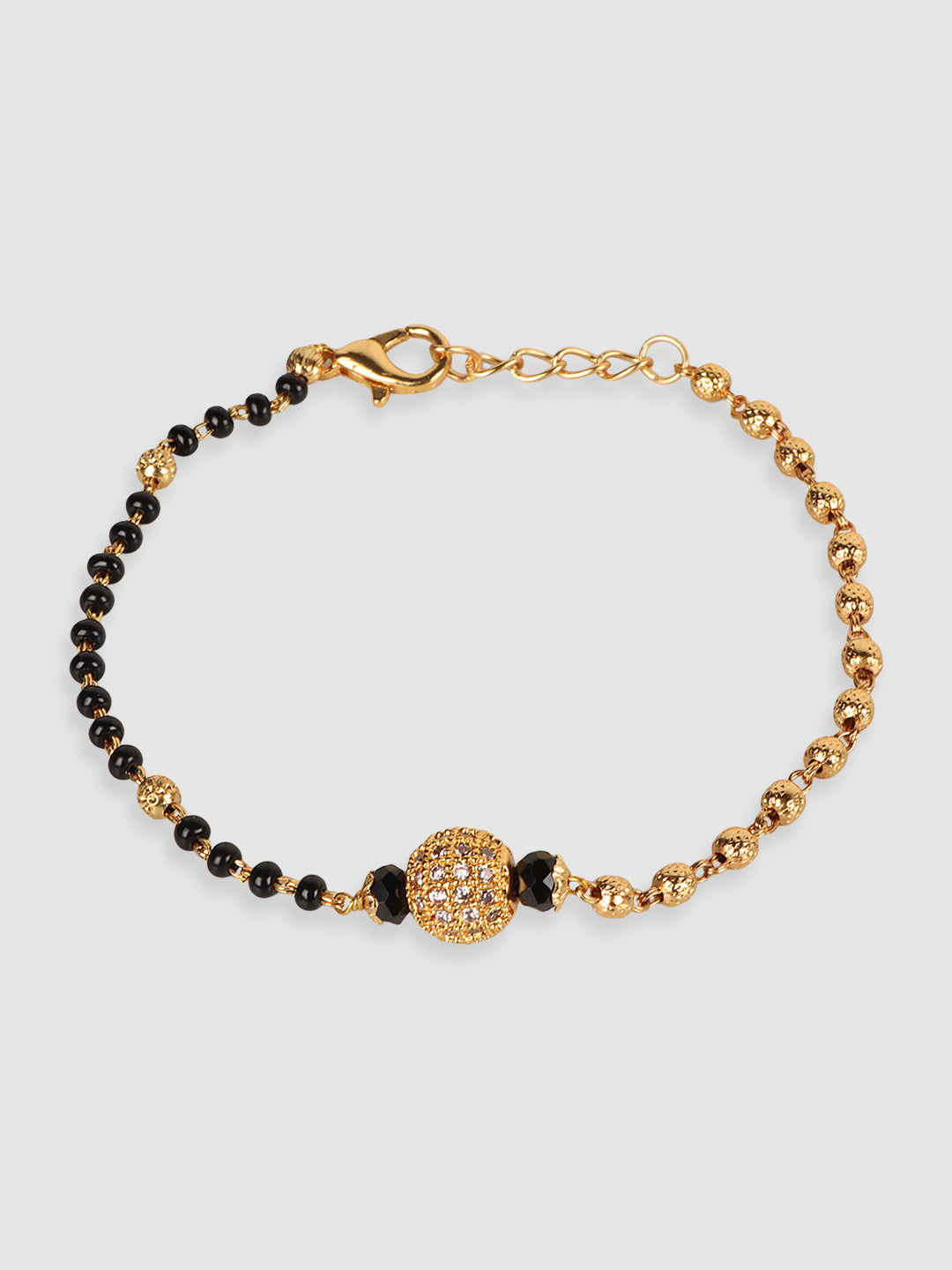 Jewels Gehna Golden Hand Mangalsutra