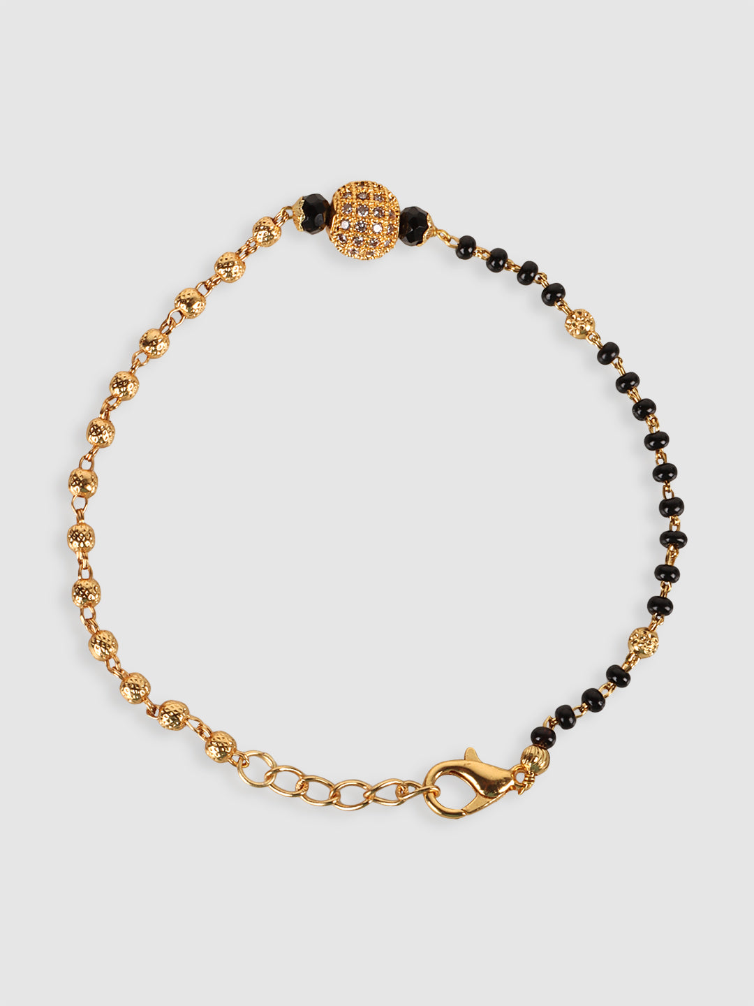 Jewels Gehna Golden Hand Mangalsutra