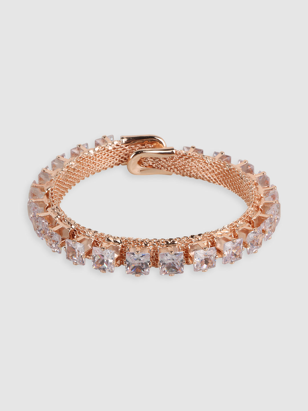Rose Gold American Diamond Bracelet