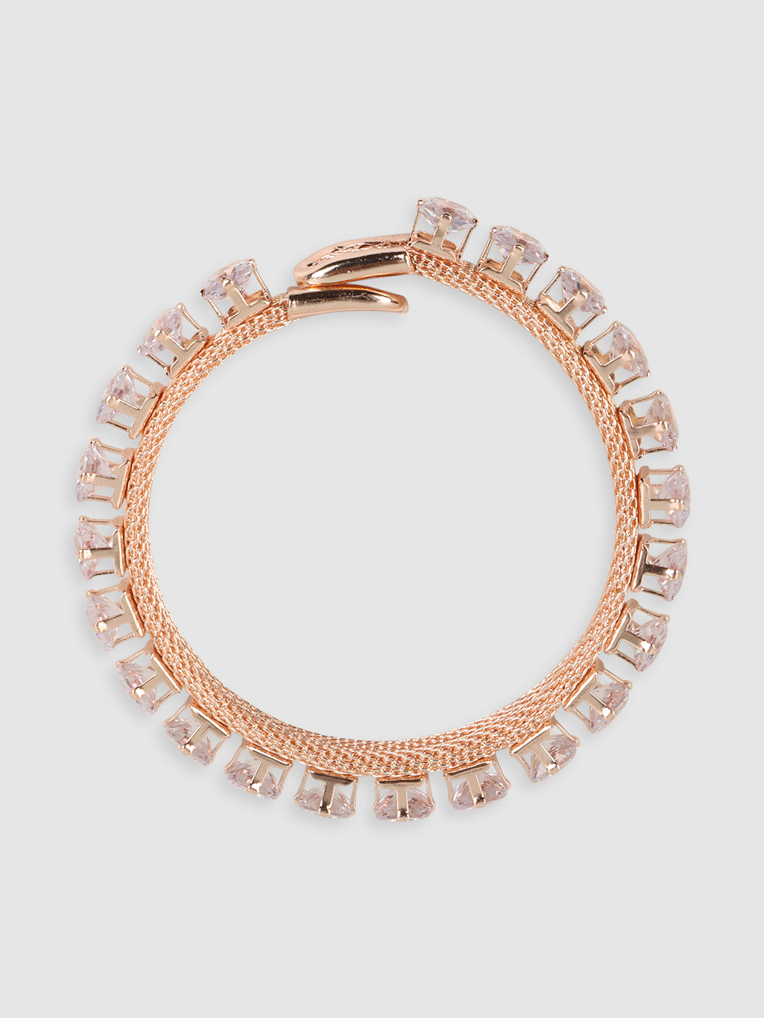Rose Gold American Diamond Bracelet