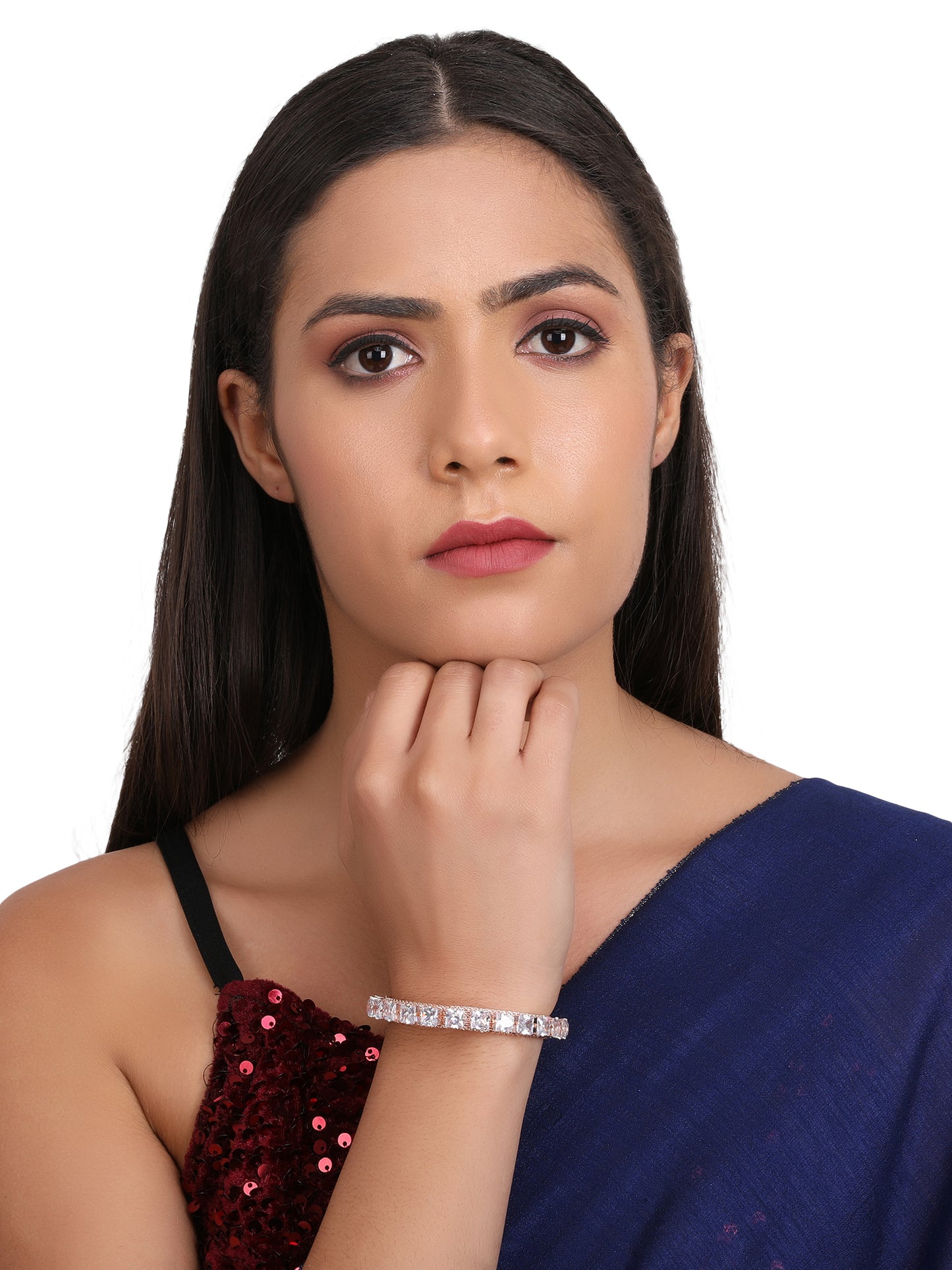 Rose Gold American Diamond Bracelet