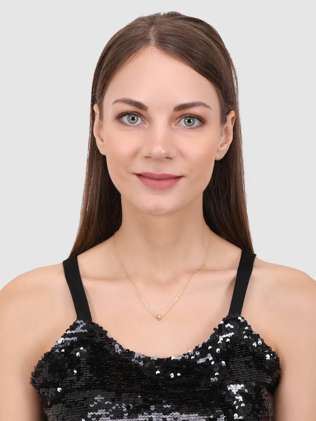 Gold-Toned & White Gold-Plated Handcrafted Necklace