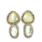 Women Ivory Glow Premium Kundan Earrings