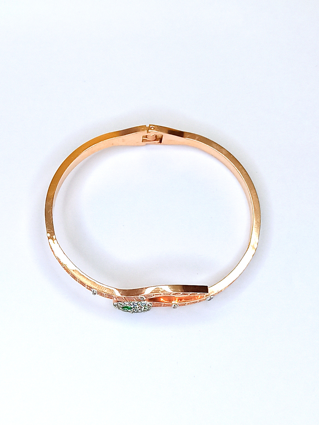 Elegant Rose Gold Snake Bracelet