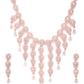 Rose Gold-Plated AD-Studded Handcrafted Jewellery Set