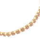 Off-White Gold Plated CZ-Studded & Beaded Handcrafted Kamarbandh ( American Diamond , Gold , Off White )