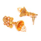 Gold-Plated CZ-Studded & Artificial Beaded Handcrafted Jewellery Set