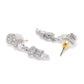 Silver-Toned Silver-Plated AD-Studded Handcrafted Jewellery Set ( American Diamond , Silver , Silver )