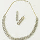 Silver Plated Blocks Design American diamond