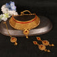 Gold-Plated Stone-Studded Traditional Jewellery Set