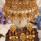 Gold Plated Bridal Stone Studded Jewellery Set