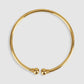 Women Gold-Toned Gold-Plated Cuff Bracelet