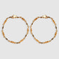 Set of 2 Gold Plated Cutwork & Enamelled Anklet