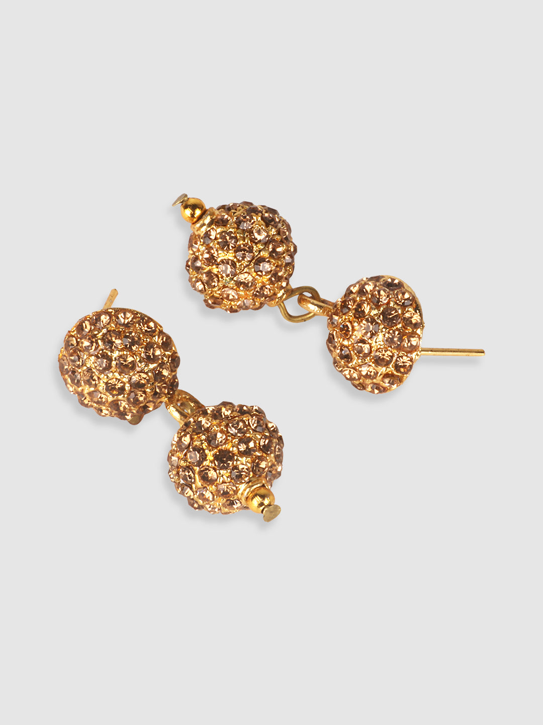 Gold-Plated Stone-Studded Tribal Jewelry Set