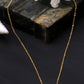 Woman Gold-Toned & White Gold-Plated Handcrafted Necklace