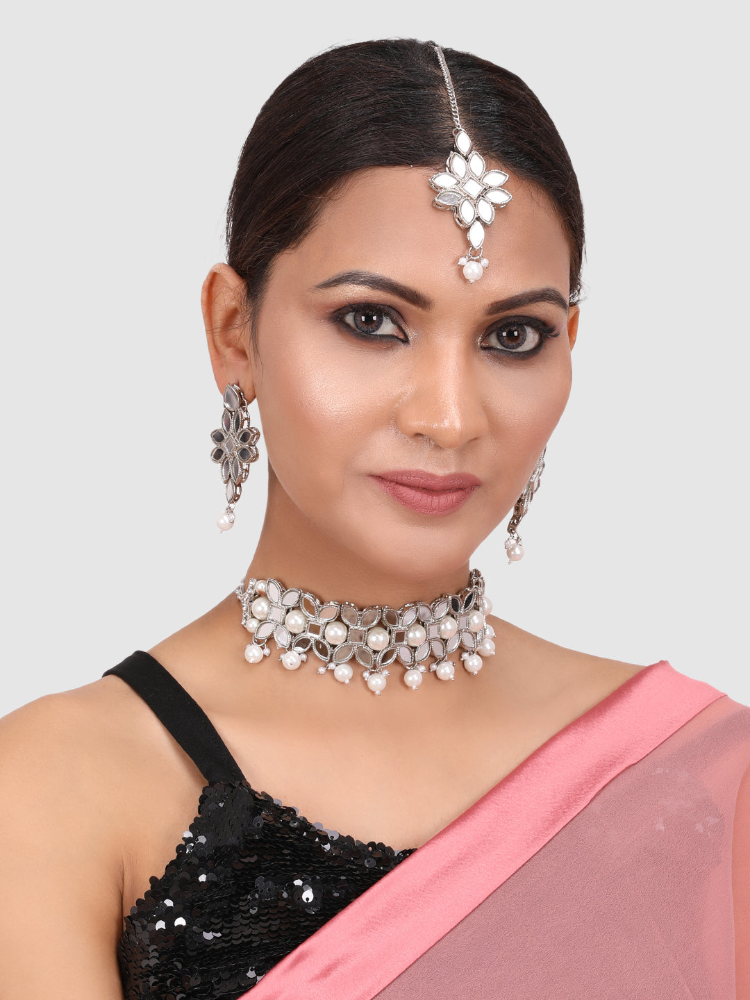 Amrapali Silver Gold Plated Jewelry Set – Pia Ka Ghar