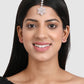 Women Silver-Plated AD-Studded Maang Tikka Head Jewellery