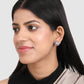 Pink Floral Designer Earrings Set