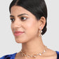 Gold-Plated AD-Studded Jewellery Set