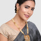 Gold-Plated Off White & Pink Jewellery Set