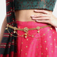 Off-White Gold-Plated Kundan Studded & Beaded Handcrafted Kamarbandh
