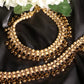 Women Pair of Gold Plated Partywear Bridal Look Stone Studded Anklet