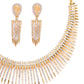 Gold-Plated AD-Studded Handcrafted Jewellery Set